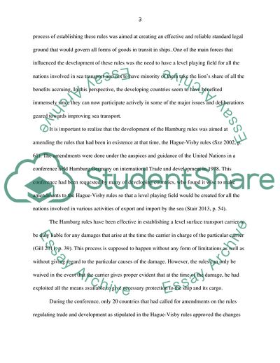 Logistics of Maritime Law