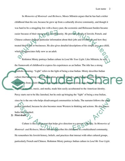 Memories of Montreal and Lend Me Your Light