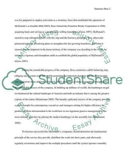 The Making of a Fast-Food Magnate