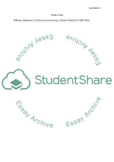 Classical and Neoclasical Theories and Criminology