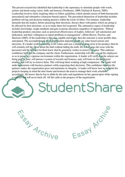 Developing Strategic Management and Leadership Skills