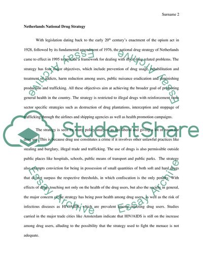 Netherlands National Drug Strategy