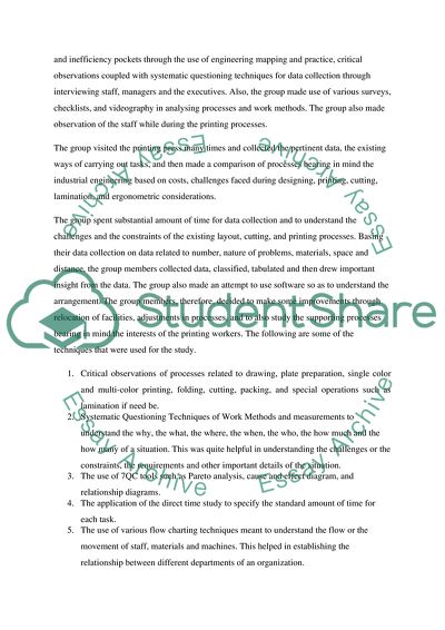 Non-Value Adding Practices and Inefficiency Pockets