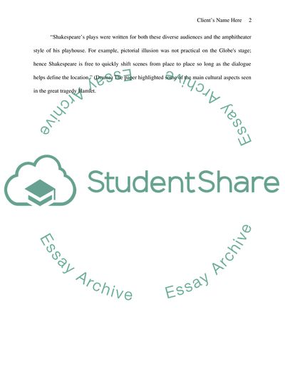 Hamlet by William Shakespeare