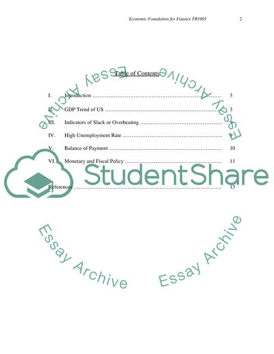 Economic Foundation for Finance FR1001