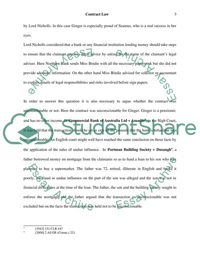Contract Law Problem Scenario