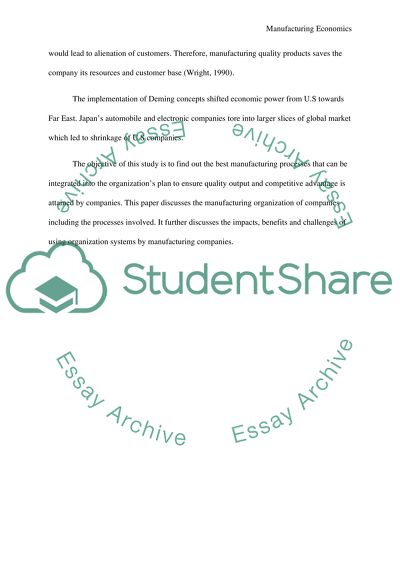 Industrial Process Management Cycle