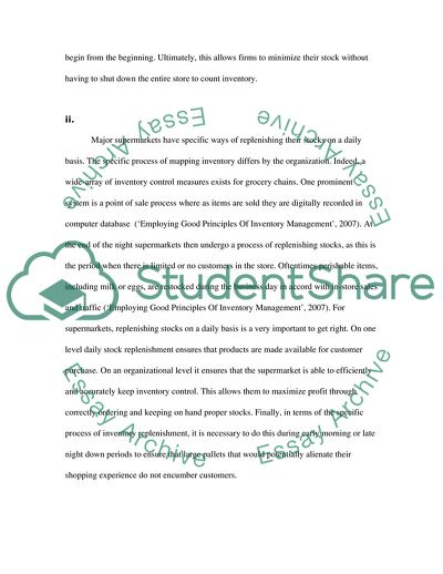 Managerial finance (I need to answer into 2 questions i) Explain possible methods that could be employed to minimise the amounts of stock being held by a manufacturing company without affecting production by physically running out of any particular item o
