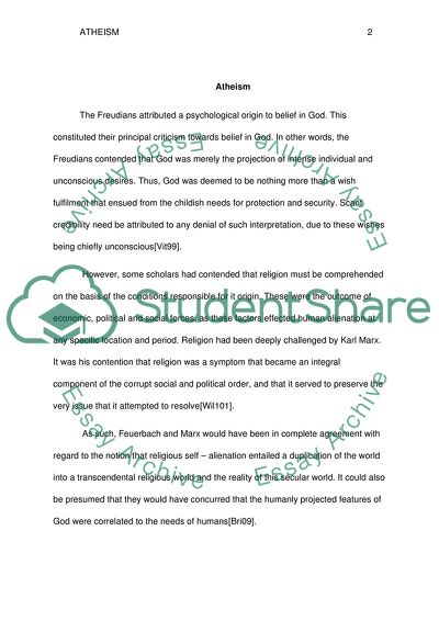 The Issue of Atheism