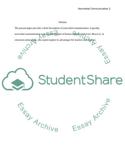 The Significance of Nonverbal Communication