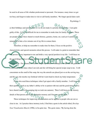 Techniques of Psychology