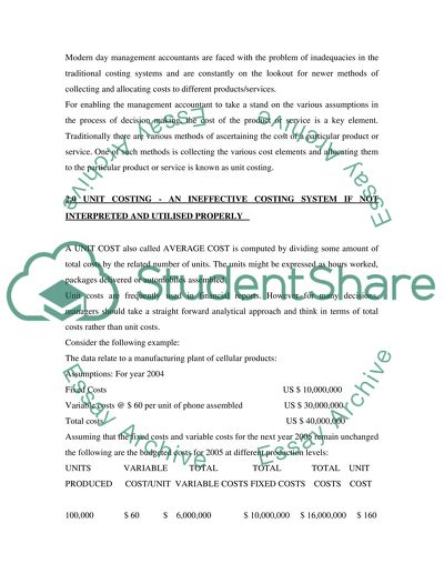 Management Accounting