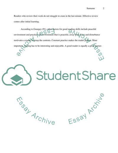 Learning to Learn project topic : Improving reading