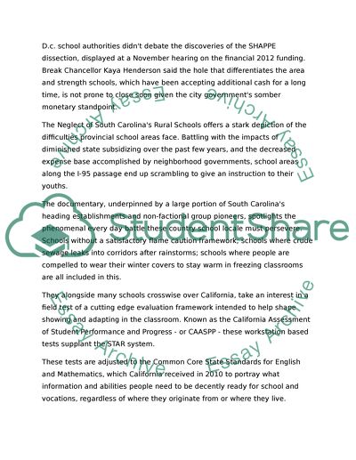 Helping the Poor Children in the Education Field