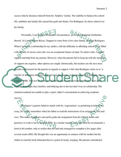 The Achievement Desire by Richard Rodriguez