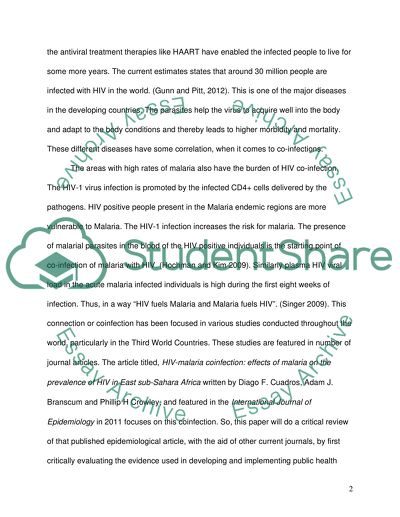 A critical review of a published epidemiological paper