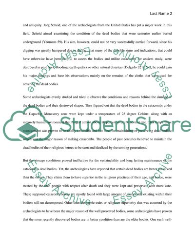 Late Antiquity, Catacomes