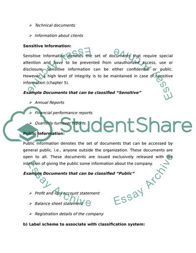 Analysis of the Case concerning Information Security Management
