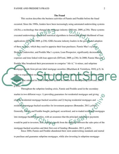 Fannie and Freddies Fraud: Misstated Earnings, Exploitation of Stakeholders