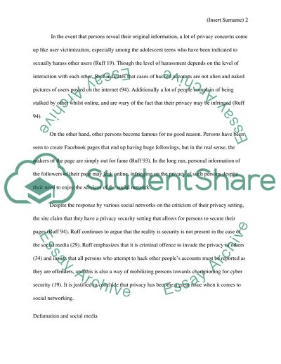 Side-effects of social networking