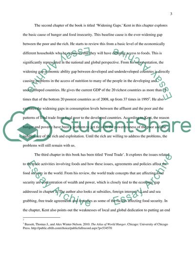 The Hunger Problem and Its Causes