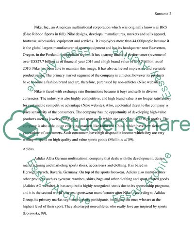 The Financial Performance of Nike and Adidas