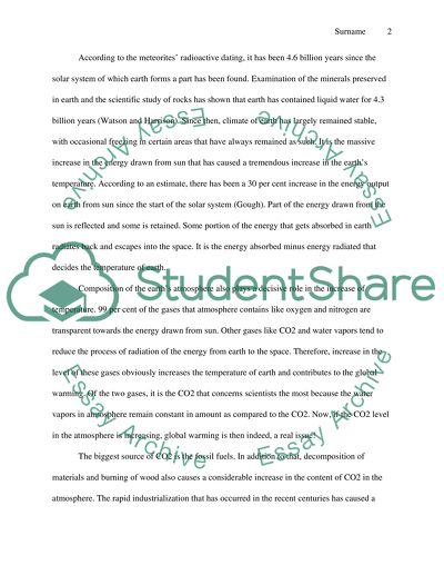 Global Warming is real