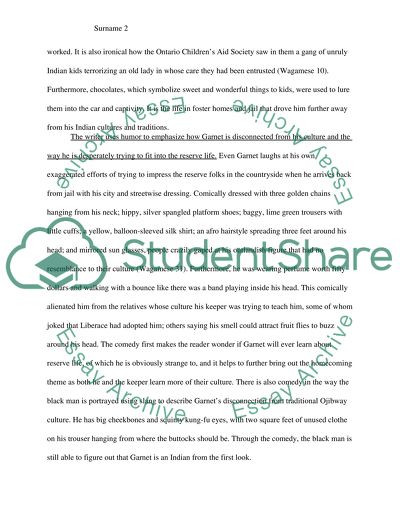 Analyze literary device