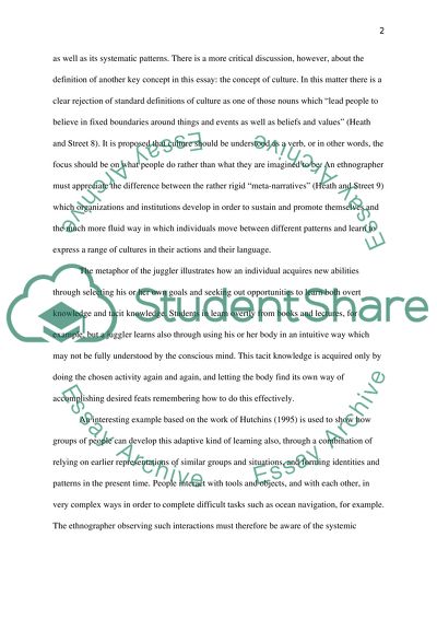 Language, Culture, and Learning by Heath and Street