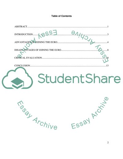 Should the UK join the Euro