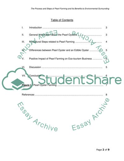 The process and the steps of pearl farming, including the benefits to the environmental surrounding