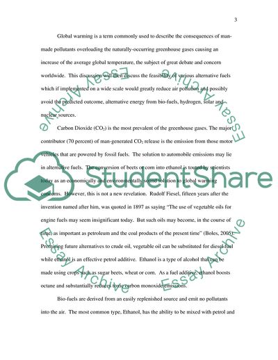 Alternative Fuel Benefits