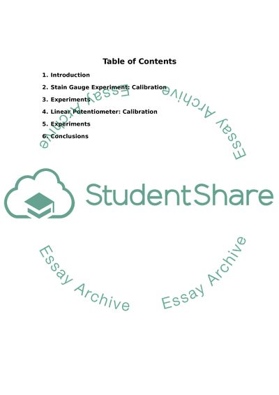 The Measurement System