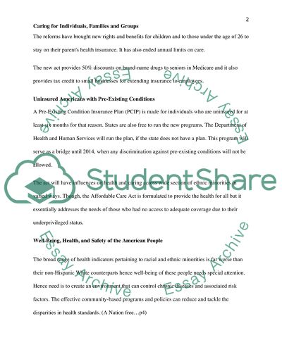 Caring for Individuals, Families and Groups