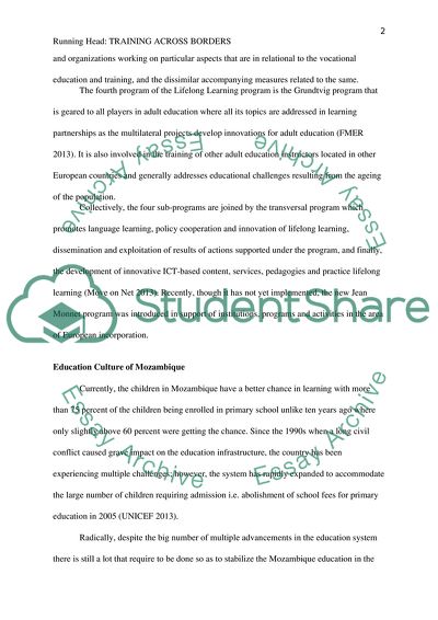 Training across Borders in Mozambique