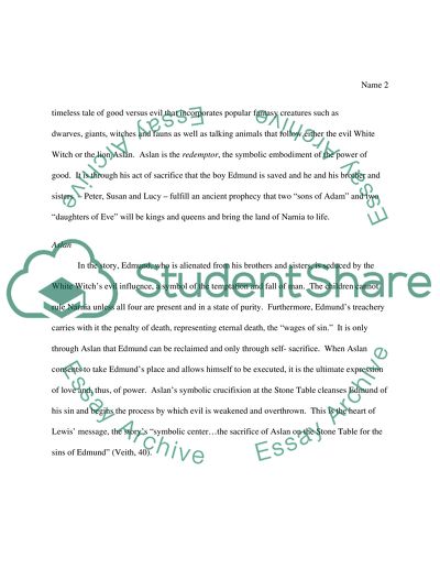 Faith and Fantasy: Biblical Symbolism in The Lion, the Witch, and the Wardrobe