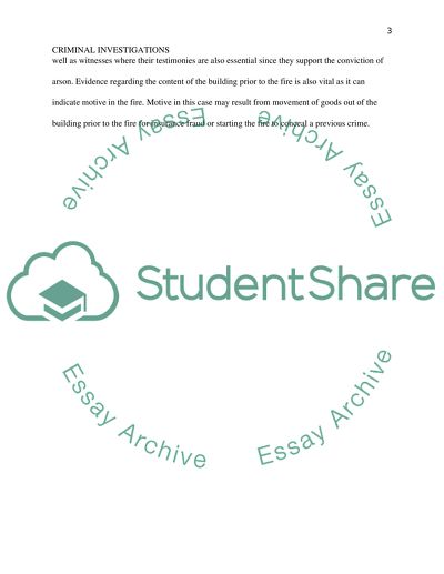 Criminal Investigation