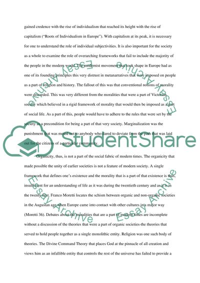 The Problem of Relativism and Morality