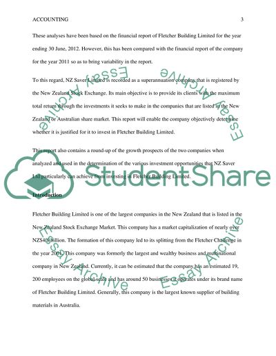 Fletcher Building Limited