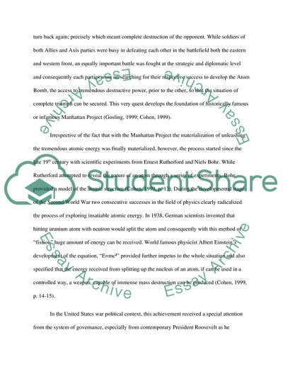 The Manhattan Project