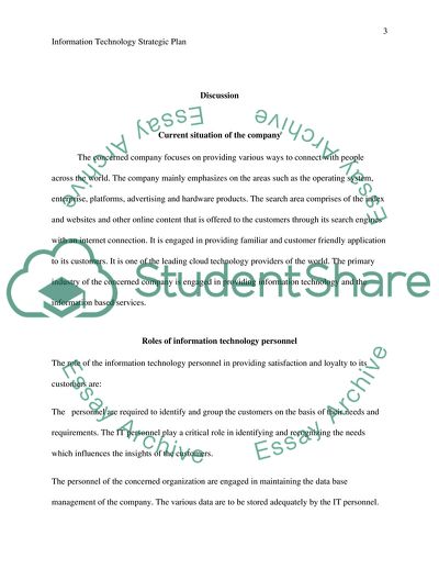 Information Technology Strategic Plan