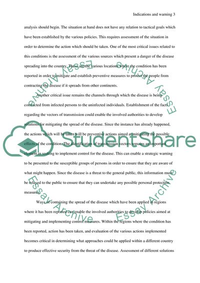 Indications and Warnings