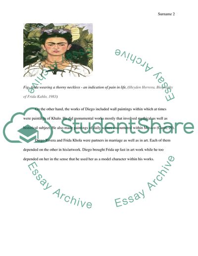 Frida Kahlo and Diego Rivera by Sabbeth Carol