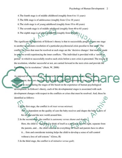Theory of Human Personality Development