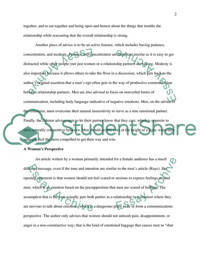 Human Relationships in Todays Culture