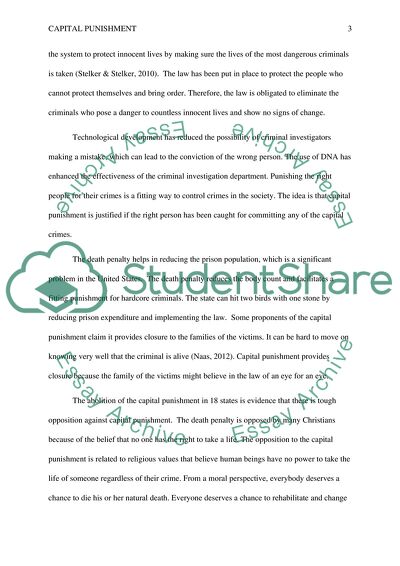 case study of capital punishment