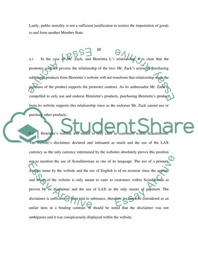 EU Law Peculiarities