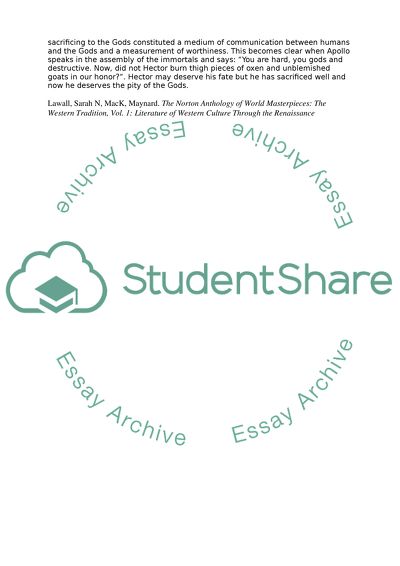 The World of the Greek Gods