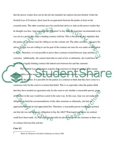 Scots Law of Contracts