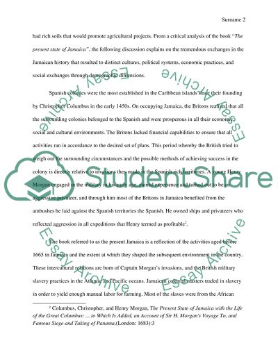 Jamaican culture research paper picture